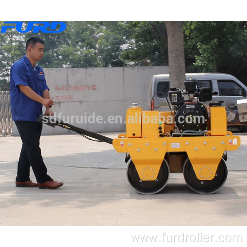 Cheap Price 550kg Hand Push Vibratory Baby Roller Compactor Machine (FYL-S600C)